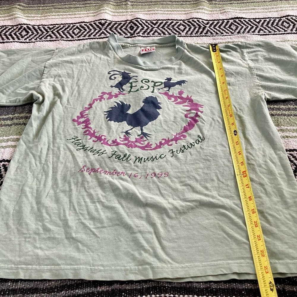Vintage 1995 flagstaff AZ fall music festival single stitch t shirt - Picture 2 of 8